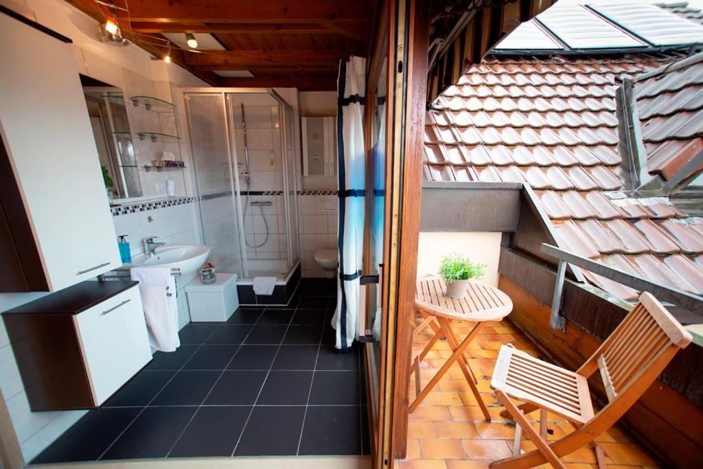 Haus Rose Acomodação com café da manhã Allensbach Exterior foto